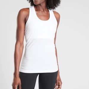 NWT Athleta Momentum Tank // Bright White